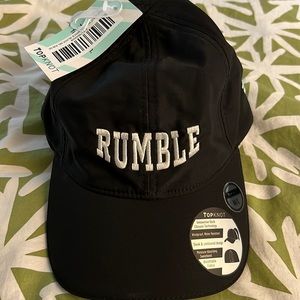 NWT Rumble Boxing Top Knot Cap